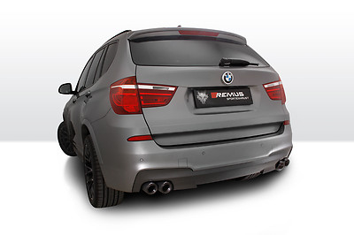 REMUS Endschalldämpfer BMW X3 F25 & Facelift (CTSR)