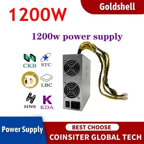 4er Pack Neu Goldshell CK-BOX 1050GH/s ±5% ASIC Miner WLAN Funktion mit 1200W Netzteil - Bild 2 von 10