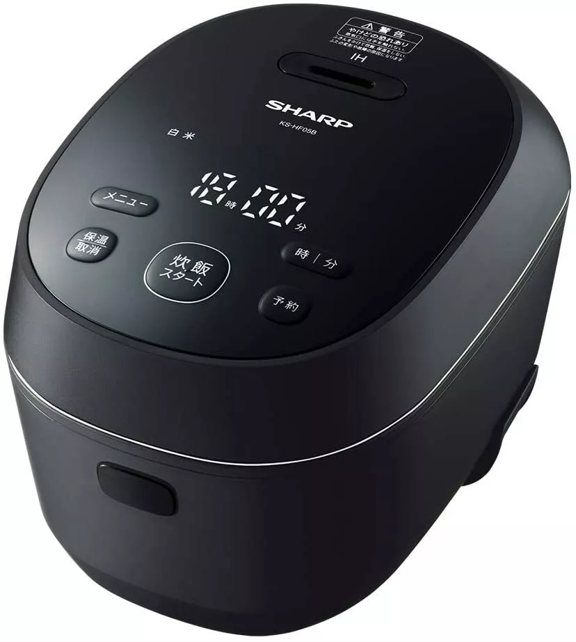 SHARP IH Rice Cooker KS-HF05B-B 3-go100V Black Domestic Japan New