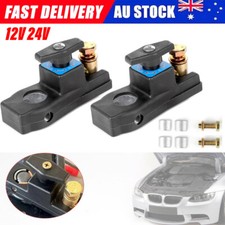 2PCS Car Battery Disconnect Isolator Cut Off Switch Universal Battery Terminal