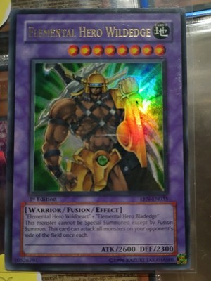 Elemental Hero Wildedge EEN-EN035 Elemental Energy 1st Edition