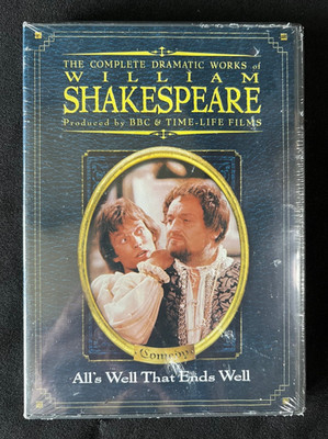 All's Well That Ends Well - William Shakespeare  TIME LIFE BBC DVD NEW & SEALED