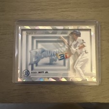 2022 Bowman #B3D-14 Bobby Witt Jr. Bowman in 3D Atomic Refractor #/150
