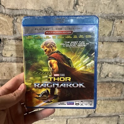 Marvel Studios Thor: Ragnarok (Blu-ray/DVD 2017 Multi-Screen Edition) New Sealed