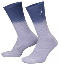 Nike Jordan Jumpman Blue Grey Gradient Socks HJ2446 010 Men  s Size Large 8-12