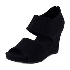 Aerosoles Purdy Womens Sandals Black Fabric