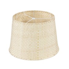 Aspen Creative 32992, Handwoven Empire Spider Lamp Shade, Natural Palm Leaf, ...
