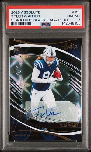2025 Panini Absolute Tyler Warren Base (RAW)