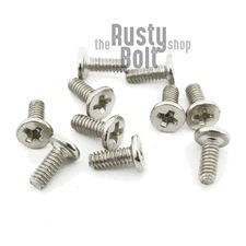 M2 x 5mm, Phillips Wafer Flat Head Screws, Stainless, Computer, Laptop, Machine