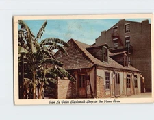 Postcard Jean La Fittes Blacksmith Shop in the Vieux Carre Louisiana USA