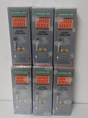 1991-92 Upper Deck Basketball Michael Jordan Locker Series 1-6 Set ~Factory Seal