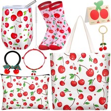 Cherry Gifts for Women Coquette Cherry Party Favors Basket with 12 oz Tumbler...