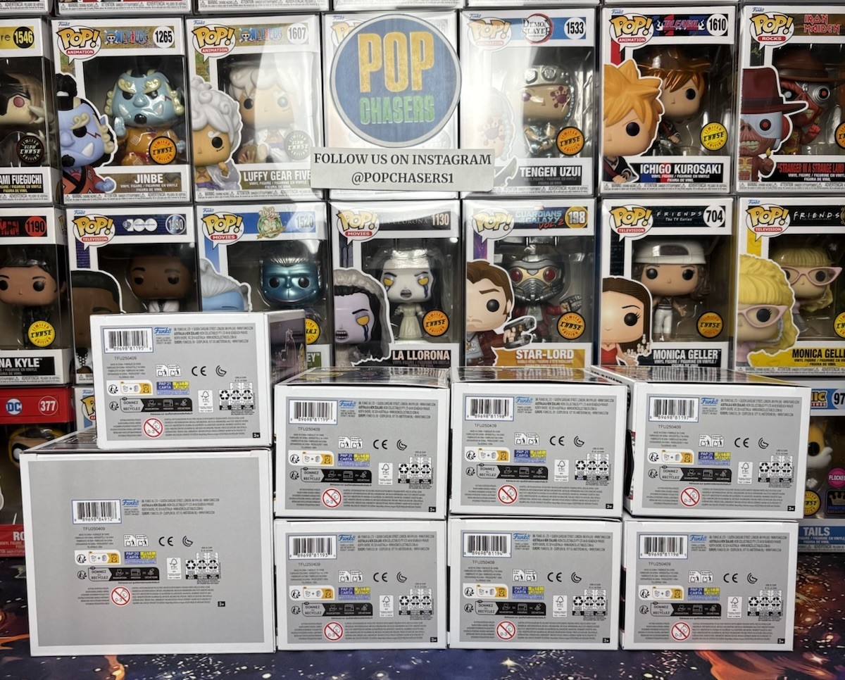 Funko POP! Movies: Mighty Morphin Power Rangers The Movie - 8 Pop Full Set