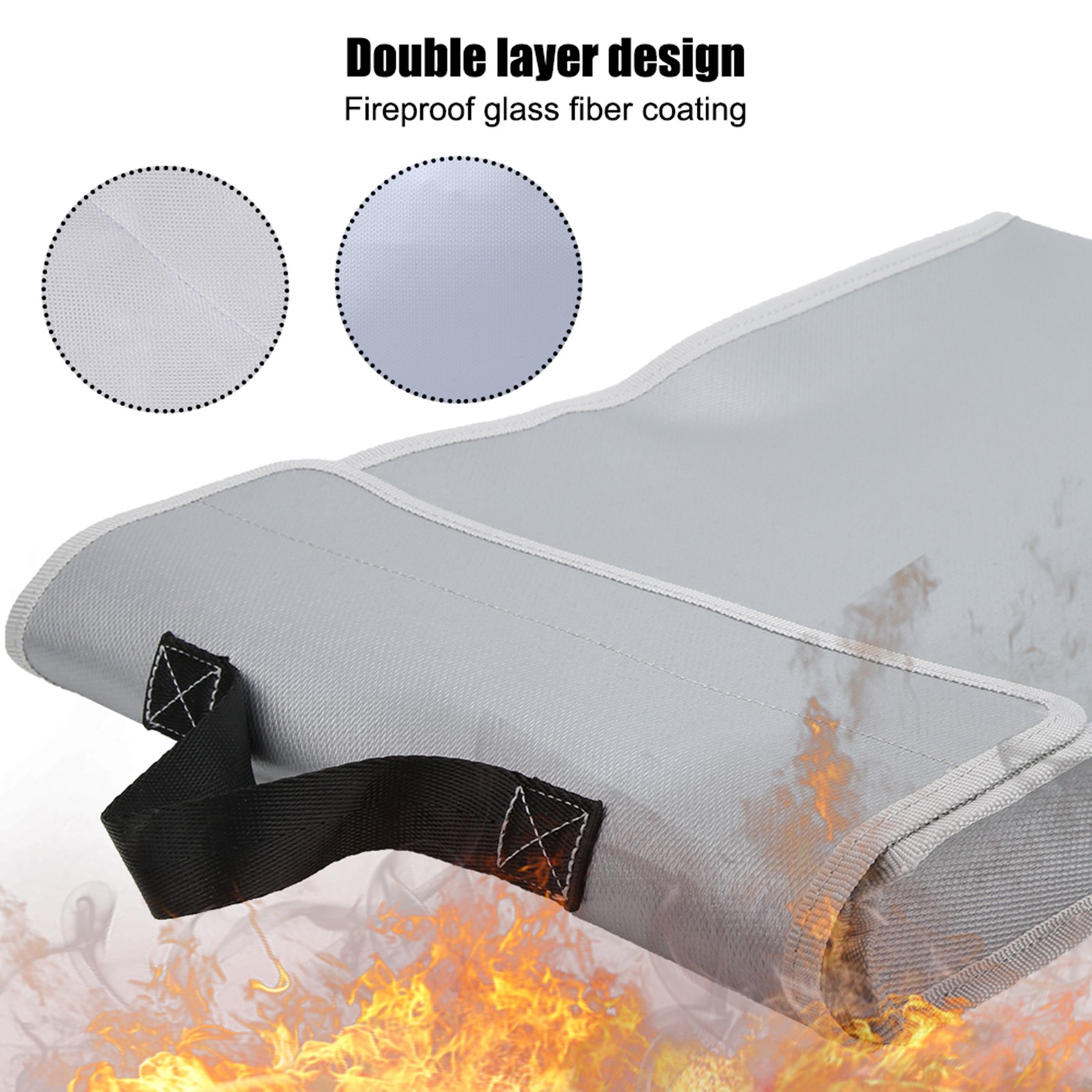 Double-Layer Portable Bag Explosion-proof And Moisture-proof Waterproof Saf EC