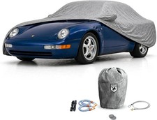 Outdoor Car Cover For Porsche 911 1997-2004 Weatherproof Theft Cable Lock Outdoor Car Cover For Porsche 911 1997-2004 Weatherproof Theft Cable Lock