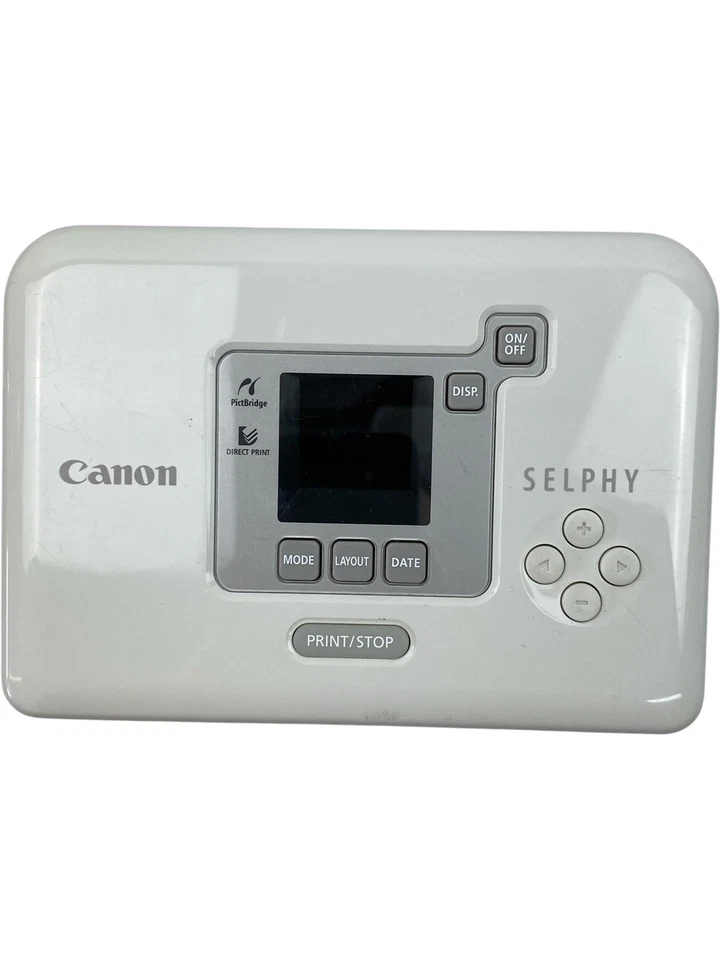 Canon Selphy CP720 Compact Photo Printer White & Accessories UNTESTED - Image 2 of 4
