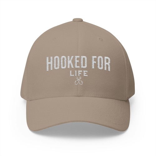 Custom Embroidered Closed-Back Cap, Gift for Outdoors Lovers, Fishing Hat, [...] - Picture 13 of 41