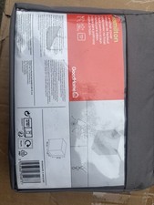 New B&Q Goodhome Hamilton Armchair Cover Grey 82cmW X69cmD X91cmH