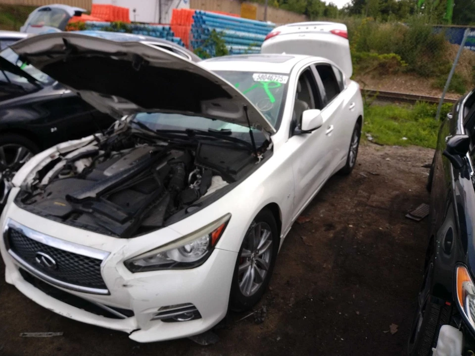 2015 INFINITI Q50 A/C Compressor 3.7L OEM 141K Miles NJ25-20814-506240 Foto 4 de 4