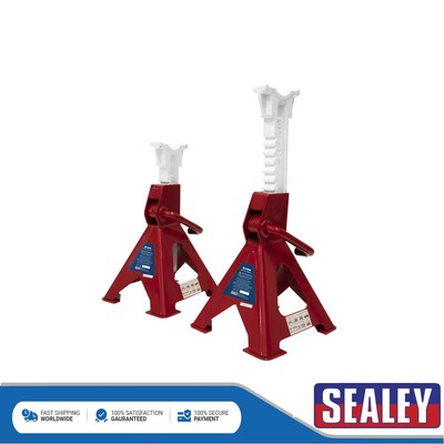 Sealey Ratchet Type Axle Stands (Pair) 3 Tonne Capacity per Stand VS2003