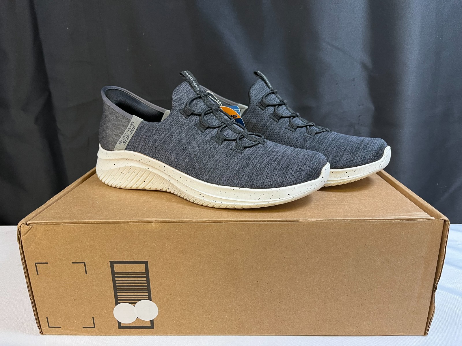 SAOLA Sneakers Skechers Uomo Ultra Flex 3.0 Right Away 232452 Nero Slip On Taglia 9 5