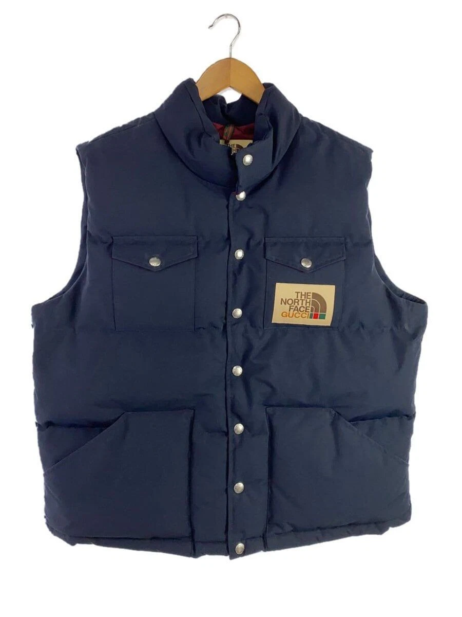 GUCCI Piumino 3L Poliestere Navy 649244