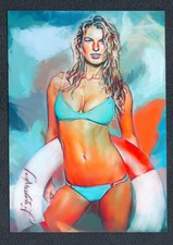 Marisa Miller 2020 Authentic Artist Signed Limited Edition Print Card 35 of 50