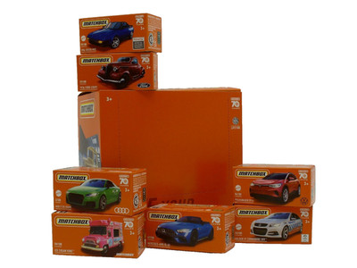 Matchbox 1:64 Power Grabs 24er Set Display Box Konvolut DNK70-979Q 2023 *NEU*