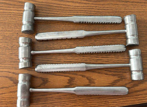 Lot of 5 Bone Ballet Hammers