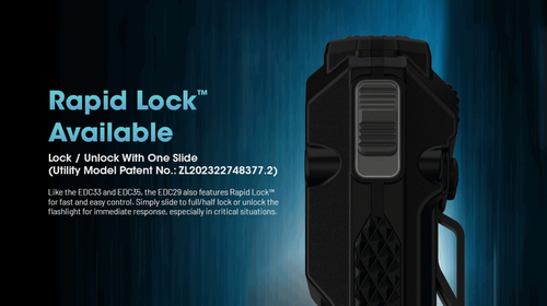 Nitecore EDC29 6500 Lumens Rechargeable Tactical Flashlight - Picture 13 of 18