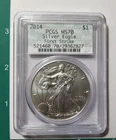 2014-American Silver Eagle PCGS MS70 First Strike