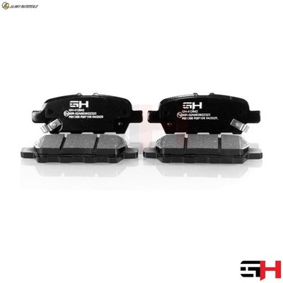 BREMSBELAGSATZ SCHEIBENBREMSE GH-412642 FÜR INFINITI NISSAN TEANA/III ALTIMA