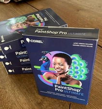 Corel PaintShop Pro Ultimate Photo Editing and Graphic Design Software NEW