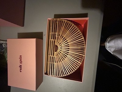 Cult Gaia Arc Bamboo Bag