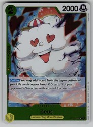 Zeus OP11-106 A Fist of Divine Speed Foil Rare