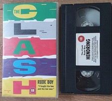 The Clash Rude Boy 127 Min Sony - VHS Tape 3T
