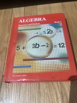 Algebra:Structure and Method - Book 1 Dolciani,Student Edition