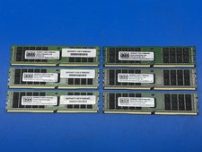 Lot of 6 - NEMIX Samsung 32GB 2933MHz DDR4 PC4-23400 ECC RDIMM Server RAM