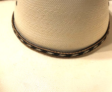 Horsehair 3/8" Hat Band-Double Tassel