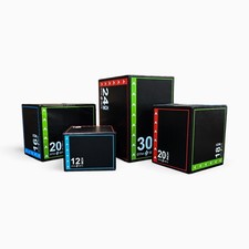 Soft Plyometric Jump Box Exercise Plyo Jumping Home Gym Fitness Set