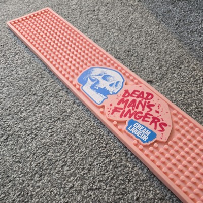 Dead Mans Fingers Bar Runner/Matte *RAR* Man Cave, Pub Merch, Gastro Pub Rum