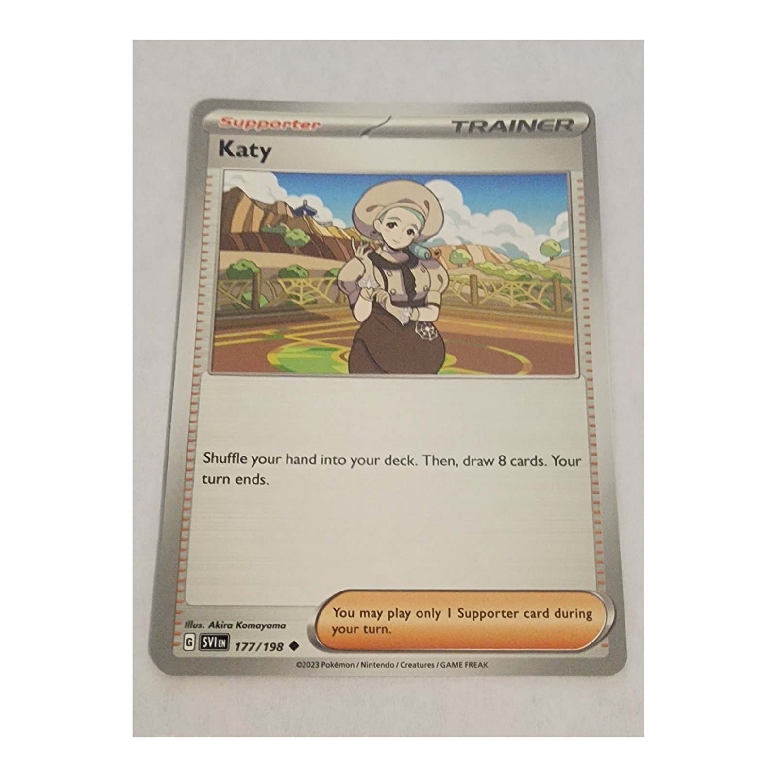 Pokemon TCG Katy Scarlet & Violet Base Set 177/198 Uncommon NM