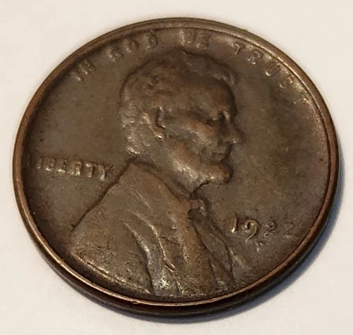 1922-D Lincoln Wheat Cent Penny Very Fine