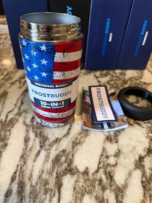 Frost Buddy  Universal Buddy Stainless Steel Insulated Can Cooler