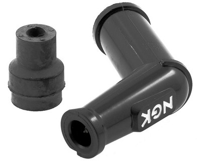 Zündkerzenstecker NGK 45 Grad V05E Ersatz Roller Moped Motorrad Mofa Universal