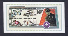 1998 Niger Scouts birds butterflies BadenPowell ms IMP 