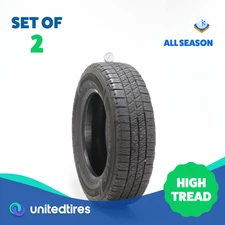 Set of (2) Used 195/75R16C Goodyear Wrangler Workhorse HT 107/105R - 8.5/32