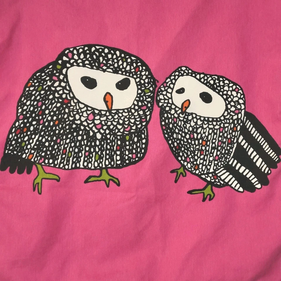 Funda de Almohada IKEA Gulören Búho Rosa 19x19 Caprichoso Bosque Linda Decoración Foto 4 de 4