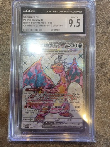 CGC 9.5 CHARIZARD EX 056 BLACK STAR PROMO Charizard Premium Collection