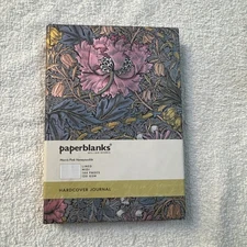 Morris Pink Honeysuckle (William Morris) Midi Lined Hardcover Journal: Hardcover
